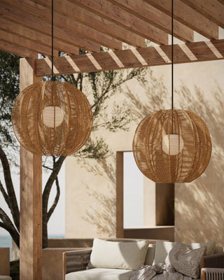 Barbary Fluted Outdoor Pendant, alternate view 10