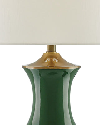 Lilou Green Table Lamp, alternate view 2