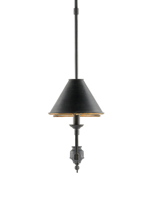 Prosperity Black Rectangular Chandelier, alternate view 3