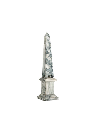 Sorority Medium Obelisk in green and off-white