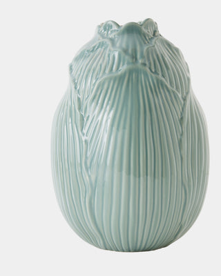 Cabbage Short Vase, base detail