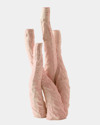 Coral Vase, Pink, Medium, side view