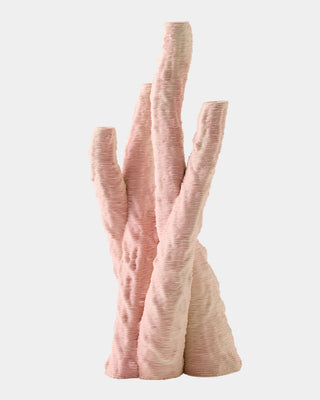 Coral Vase, Pink, Medium, side view