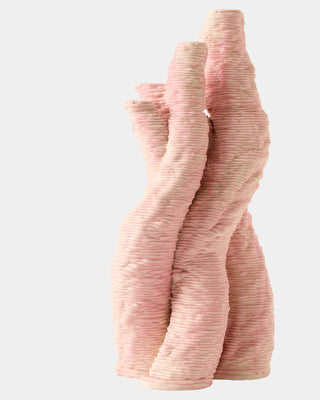 Coral Vase, Pink, Small, base detail