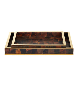 Casey Brown Tray Set of 2, alternate view 3