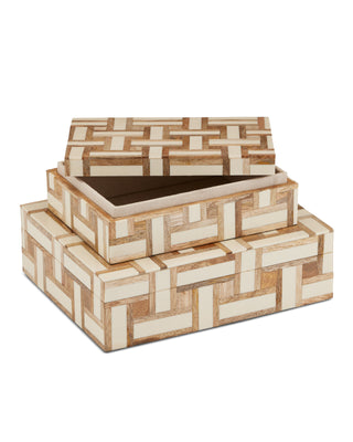 Aarna Cream Box Set of 2, alternate view 5