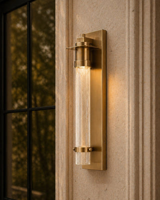 Provence Brass Outdoor Wall Sconce, alternate view 7