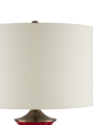 Lilou Red Table Lamp, alternate view 3