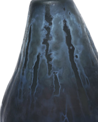 Glass Dark Blue Pear Set of 2, alternate view 4