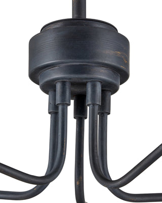 Serpa Black Chandelier, alternate view 3