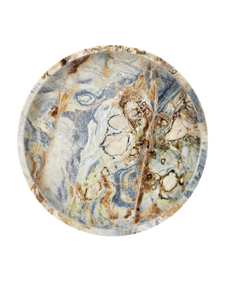 Freya Floral Jade Marble Tray, alternate view 4