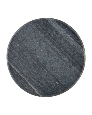 Miles Black Marble Accent Table, alternate view 4