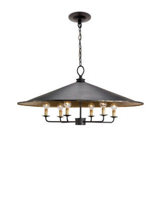 Brussels Black Chandelier, alternate view 5