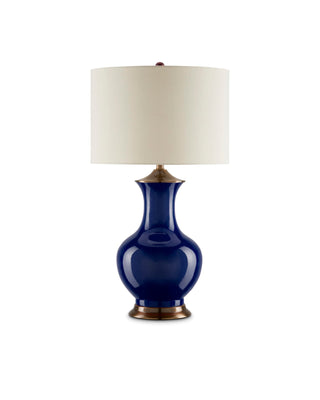Lilou Blue Table Lamp, alternate view 4