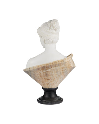 Thea Marble Bust Sculpture, alternate view 4