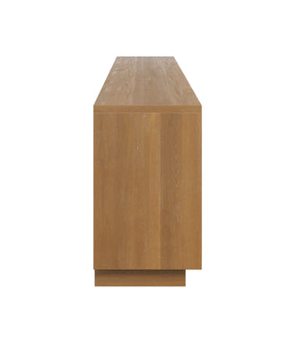 Morombe Washed Oak Credenza, alternate view 3