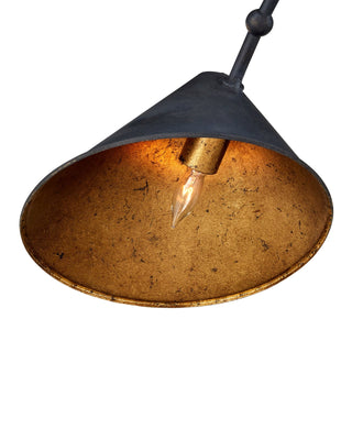 Serpa Black Chandelier, alternate view 2