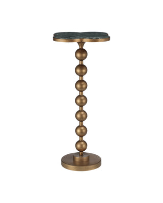 Quatrefoil Green Accent Table, alternate view 3