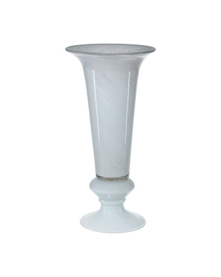 Liseron Vase in Venetian blue and glass