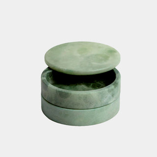 Leora Swivel Box, Alabaster, Green, alternate view 6