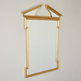 Broken Pediment Mirror, Gold Leaf, alternate view 4