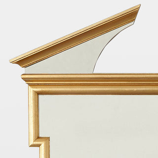 Broken Pediment Mirror, Gold Leaf, alternate view 5