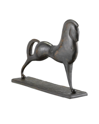 Assyrian Horse Bronze, alternate view 3