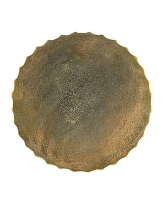Rasi Antique Brass Accent Table, alternate view 3