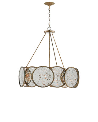 Oliveri Bronze Chandelier, alternate view 4