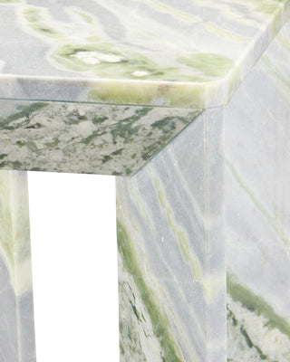 Minerale Green Onyx Accent Table, alternate view 2