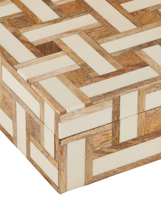 Aarna Cream Box Set of 2, alternate view 2
