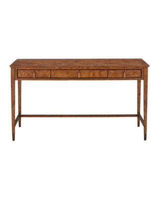 Evie Burl Writing Desk, alternate view 3