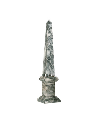 Sorority Large Obelisk in green and off-white
