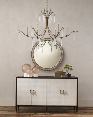 Marshallia Large Gold Chandelier, alternate view 4