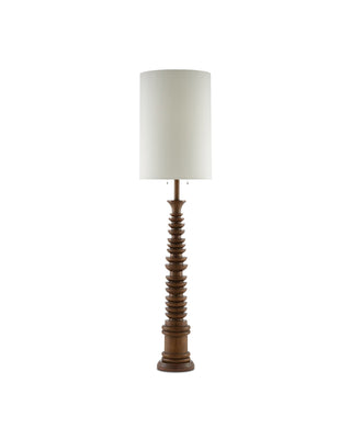 Malayan Natural Floor Lamp, alternate view 4