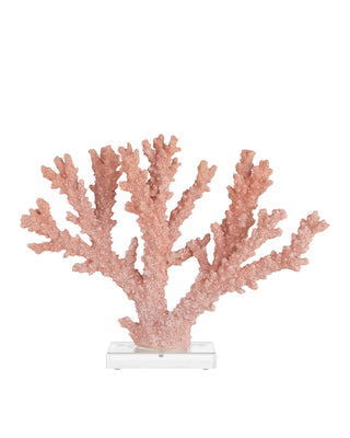 Fire Large Coral in composite and optic crystal