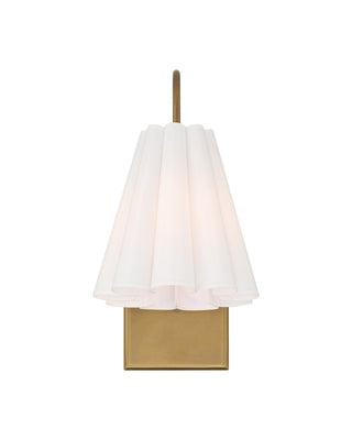 Blithe White Wall Sconce, alternate view 5