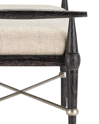 Perrin Black Bench, Finn Natural, alternate view 2
