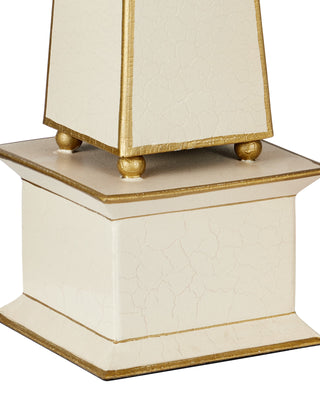 Daphne Ivory Obelisk Set of 2, alternate view 2