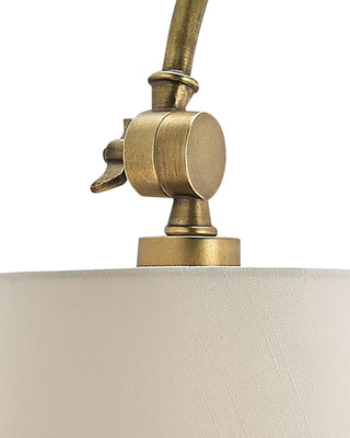 Ashby Brass Swing-Arm Wall Sconce, alternate view 2