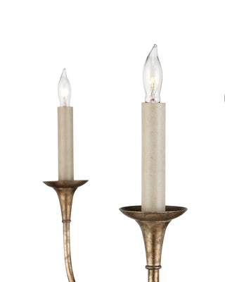Nottaway Two-Tier Bronze Chandelier, alternate view 2