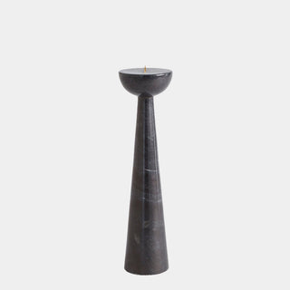 Formosa Candle Holder, Round Top, Black, alternate view 4