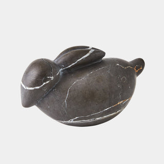 Bunny Sculpture, Gray, alternate view 3
