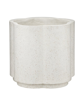 Smerlato Ivory Terrazzo Large Planter, alternate view 3