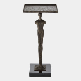 Bonaparte Modern Man Table in granite and iron