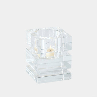 Brilliant Votive Holder in polished and lead crystal