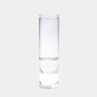 Low Bipolar Candleholder, Crystal