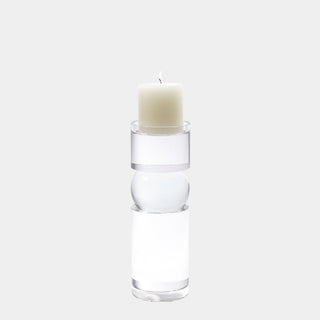 High Bipolar Candleholder, Crystal, alternate view 2