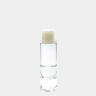 High Bipolar Candleholder, Crystal, alternate view 4