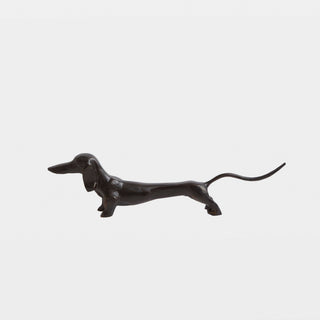 Dachshund Hound Sculpture, side view